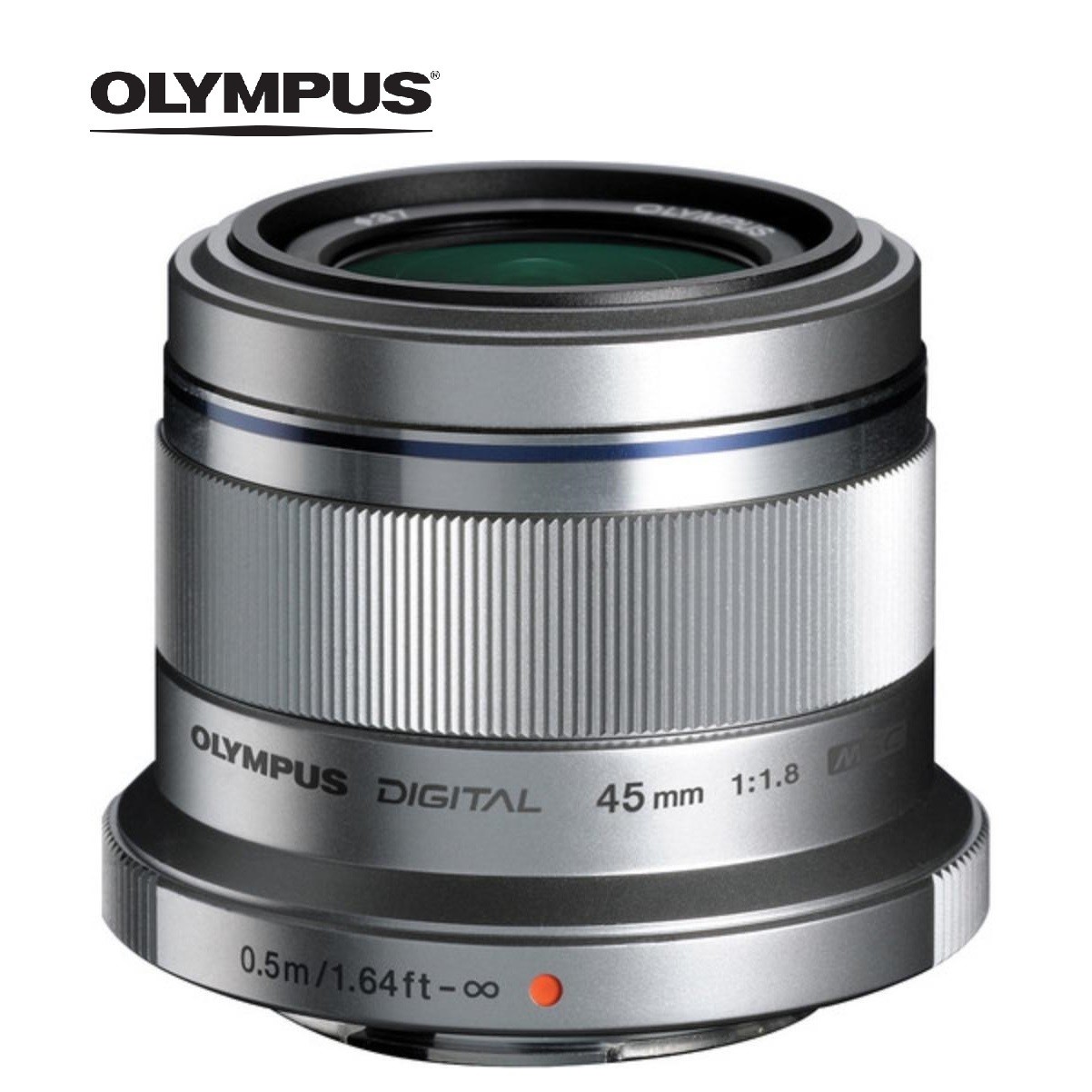OLYMPUS M.ZUIKO 45mm F1.8 SREBRNY + KURIER 0zł + 4 GRATISY + LAMPKA LED