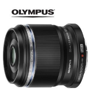OLYMPUS OM SYSTEM M.ZUIKO 30mm F3.5 MACRO + 4 GRATISY