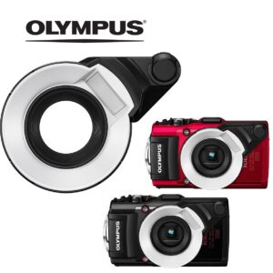 OLYMPUS FD-1 dyfuzor światła, pierścień LED, przystawka kierująca światło do macro, do TG-7 TG-6 TG-5 TG-4 TG-3 TG-2 TG-1