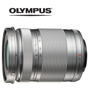 OLYMPUS OM SYSTEM M.ZUIKO DIGITAL ED 40-150mm F4.0-5.6 R srebrny, ORYGINALNIE FABRYCZNIE ZAPAKOWANY