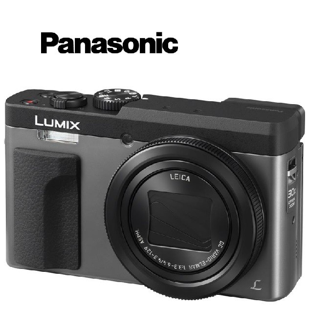 PANASONIC Lumix DC-TZ90 4K srebrny 30xZOOM LEICA