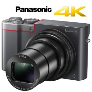 PANASONIC Lumix DMC-TZ100 4K srebrny 10xZOOM LEICA