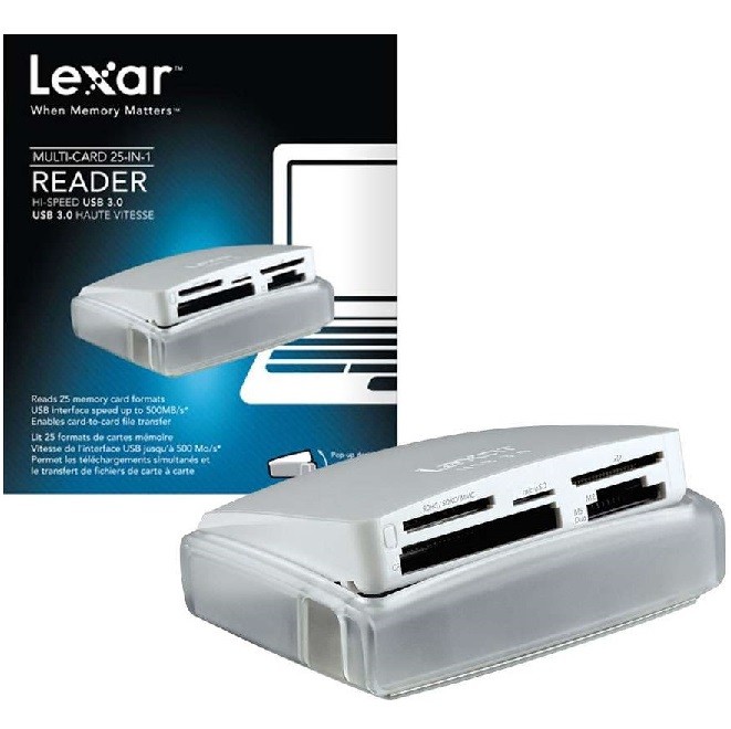 Czytnik kart LEXAR Multi USB 3,0 2,0 25w1 CF SDHC
