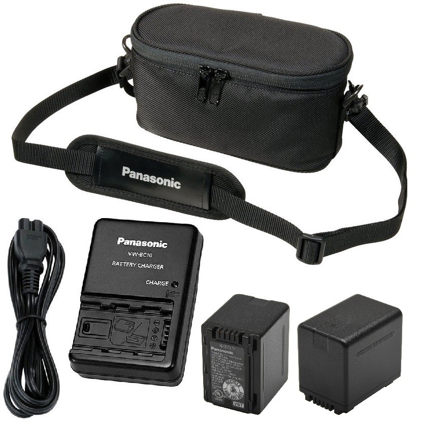 PANASONIC VW-ACT380 zestaw: torba + ładowarka ZEW. + akumulator VW-VBT380