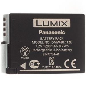 PANASONIC DMW-BLC12E do DMC-FZ300 DMC-FZ1000 DMC-FZ2000 DMC-G6 DMC-G7 DMC-G80 DMC-GX8