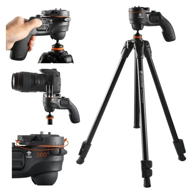 VANGUARD Espod CX 203AGH Statyw FOTO, VIDEO 155cm + GŁOWICA PISTOLETOWA