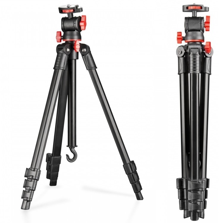 WALIMEX PRO Basic 126 cm Statyw podróżny z głowicą 43-126cm