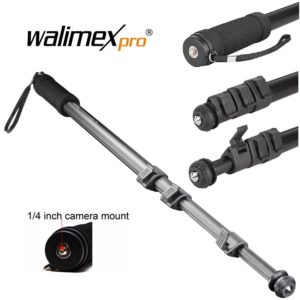 WALIMEX Statyw wT-1003 Monopod 55cm-171cm aluminium + etui