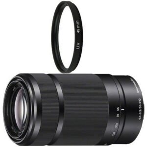 SONY E 55-210mm F4,5-6,3 OSS czarny + filtr UV + BOX