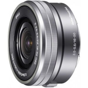 SONY E PZ 16-50mm F3.5-5.6 OSS SEL-P1650 srebrny do ILCE NEX ALPHA