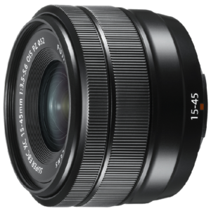 FUJIFILM FUJINON XC 15-45mm F3.5-5.6 OIS PZ CZARNY + LAMPKA LED