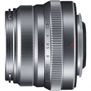 FUJIFILM XF 35mm F2.0 R WR srebrny