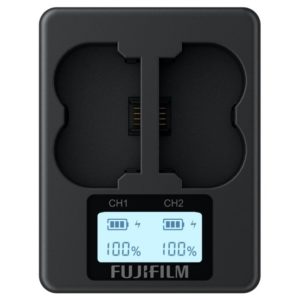 FUJIFILM BC-W235 Podwójna ładowarka do aku NP-W235 do FUJIFILM X-T4, X-T5, X-H2, X-H2S, X-S20