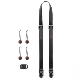 PEAK DESIGN LEASH v3 czarny Pasek na szyję do lekkich aparatów.