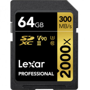 Karta pamięci LEXAR SDXC 64GB 2000x UHS-II U3 300MB/s