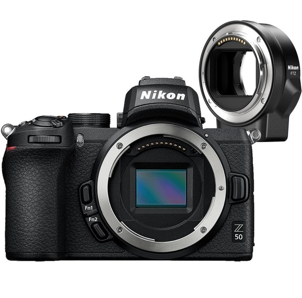 NIKON Z50 body + Adapter FTZ