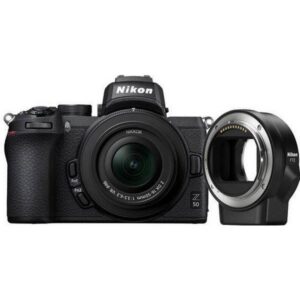 NIKON Z50 + 16-50mm F3.5-6.3 VR + adapter FTZ + FILTR VU + GRATISY + KURIER 0zł