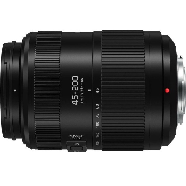 PANASONIC LUMIX G VARIO 45-200mm F4.0-5.6 II POWER O.i.S + filtr UV