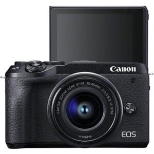 CANON EOS M6 Mark II + 15-45mm F3.5-6.3 IS STM + FILTR UV + GRATISY + KURIER 0zł