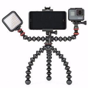 Statyw JOBY GorillaPod Mobile Rig + uchwyty do smartfonów, lamp, mikrofonów, GoPro itp