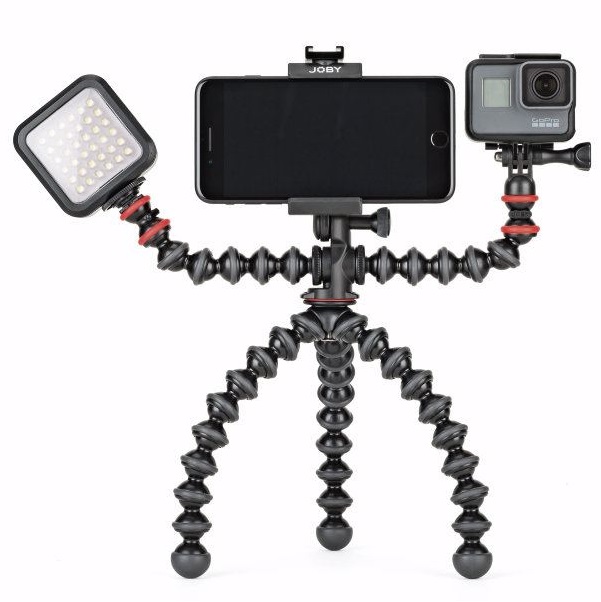 Statyw JOBY GorillaPod Mobile Rig + uchwyty do smartfonów, lamp, mikrofonów, GoPro itp