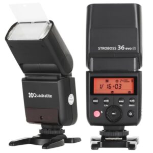 QUADRALITE Stroboss 36 EVO Lampa błyskowa do SONY E, A, MINOLTA, TTL