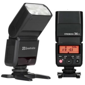 QUADRALITE Stroboss 36 Lampa błyskowa do CANON, TTL, E-TTL II