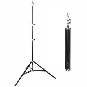 GlareOne STORK 225cm statyw studyjny oświetleniowy, amortyzacja powietrzna, 96-225cm do 7kg