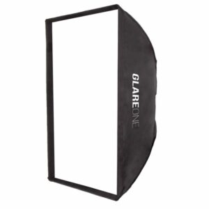 GlareOne Easy Fold 80x120cm SZYBKI MONTAŻ, mocowanie Bowens, softbox prostokątny + etui