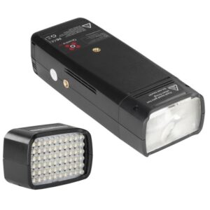 QUADRALITE Reporter 200 TTL lampa reporterska + GŁOWICA 200 TTL C-type LED