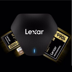 Czytnik kart pamięci LEXAR Professional Multi-Card 3w1 USB 3.1 + 2.0 karty SDHC, SDXC, microSDHC, microSDXC i CF CompactFlash, do 312MB/s