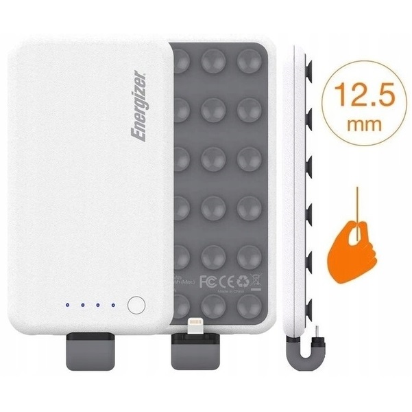 ENERGIZER PP4002 A PowerBank z wyjściem Lightning do iPhone i iPad, BEZKABLOWY