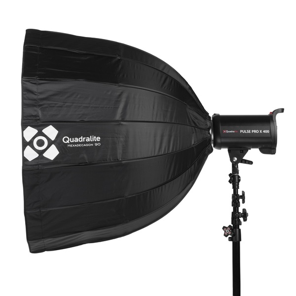 QUADRALITE Hexadecagon 50cm Softbox, mocowanie BOWENS
