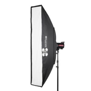 QUADRALITE Softbox 40x180cm, mocowanie BOWENS
