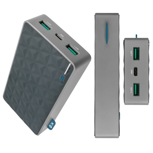 XTORM FS402 Fuel PowerBank 20000mAh 3xUSB GWARANCJA 3 LATA