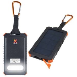 XTORM XR103 PowerBank SOLARNY 5000mAh z LATARKĄ, GWARANCJA 3 LATA