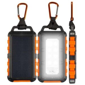 XTORM XR104 PowerBank SOLARNY 10000mAh 20W z LATARKĄ, GWARANCJA 3 LATA