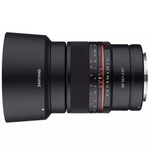 SAMYANG MF 85mm F1.4 do CANON RF - EOS R