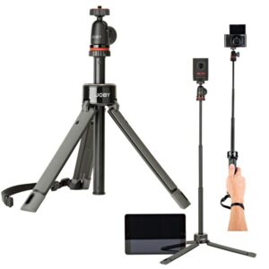 JOBY TelePod PRO Kit Statyw z głowicą kulową do aparatów, kamer, lamp itp, kijek do selfie + uchwyt GoPro