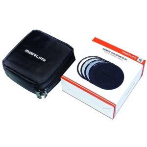 MARUMI Magnetic Slim ADVANCED KIT 67mm, zestaw: 2 filtry szare ND16 i ND64 + filtr polaryzacyjny + dekielek magnetyczny + adapter magn. + etui
