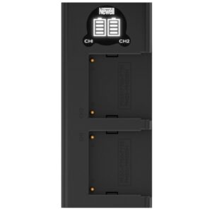 NEWELL DL-USB-C podwójna ładowarka do akumulatorów NP-F970/770/550 NP-F, NP-FM do SONY oraz lamp Quadralite i GlareOne