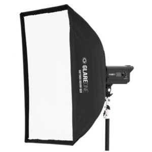GlareOne 60x90cm PRO SOFTBOX SZYBKI MONTAŻ, mocowanie Bowens, + etui, podwójny dyfuzor