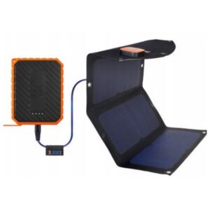 XTORM AP275U Mata solarna, panele SunPower 21W + XTORM XR101 RUGGED PowerBank 10000mAh wodoodporny z latarką