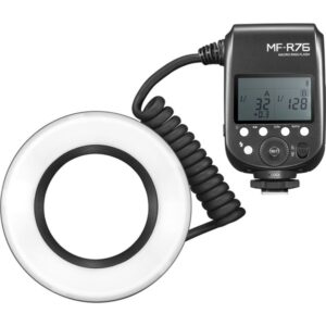 GODOX MF-R76 Lampa błyskowa MACRO do Canon, Nikon, Sony, Panasonic, Olympus, FujiFilm i Pentax