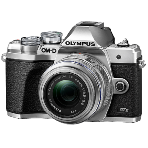 OLYMPUS E-M10 Mark III S srebrny + 14-42mm II R