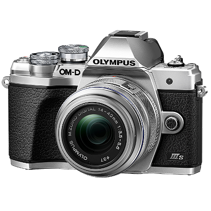 OLYMPUS E-M10 Mark III S srebrny + 14-42mm II R