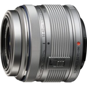 OLYMPUS M.ZUIKO 14-42mm F3.5-5.6 II R srebrny