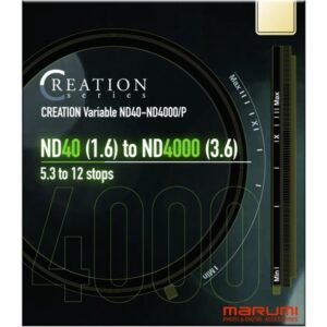 MARUMI Creation Vari-ND 40-4000 67mm. Filtr szary z regulacją gęstości