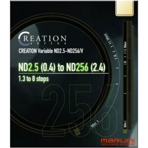 MARUMI Creation Video Vari-ND 2.5-256 67mm. Filtr szary z regulacją gęstości