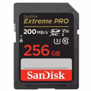 Karta pamięci SANDISK EXTREME PRO SDXC 256GB 200MB/s zapis: 140MB/s V30 UHS-I U3